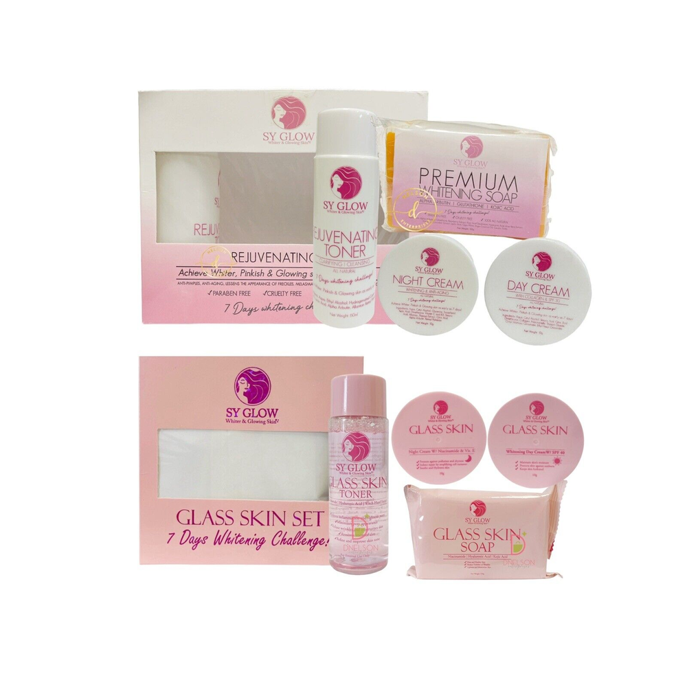 SY GLOW Rejuvenating & Glass Skin Maintenance Set Bundle