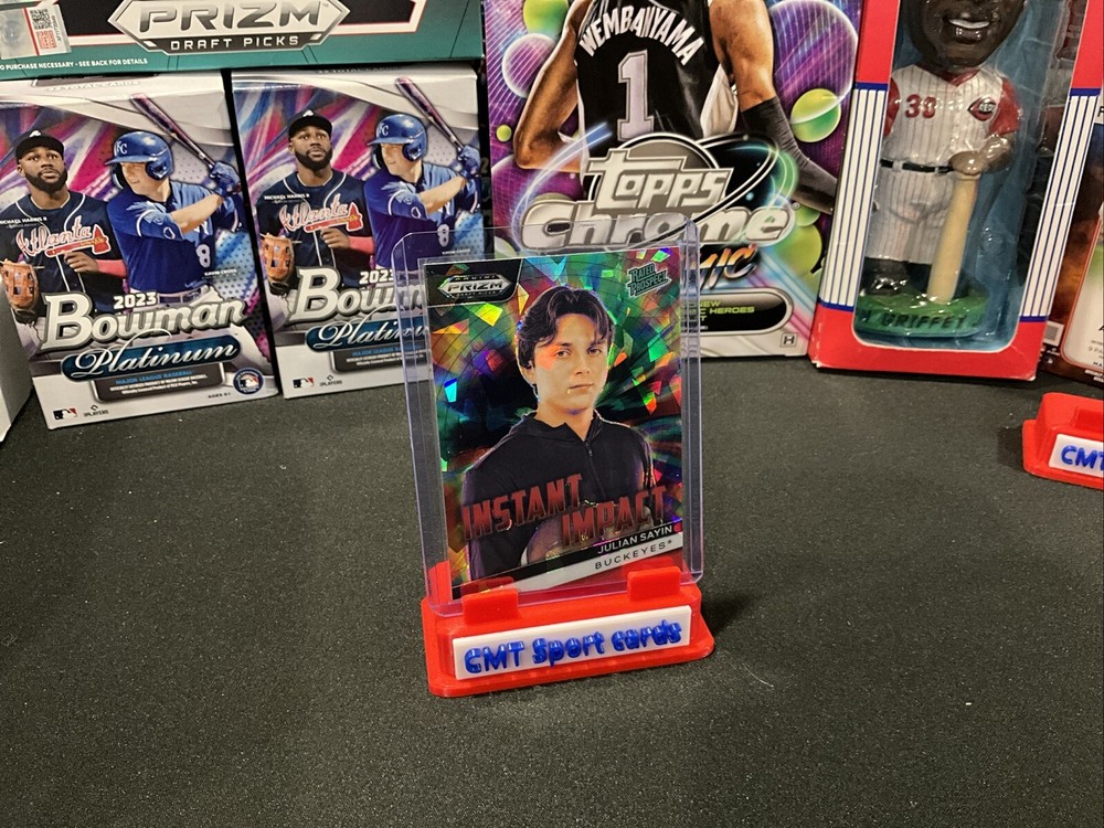 Julian Sayin 2024 Panini Prizm Draft Picks Instant Impact #II-JS RC