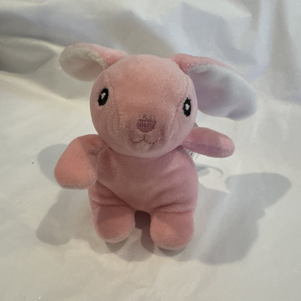 Kellytoy Plush Pink Rabbit 5”