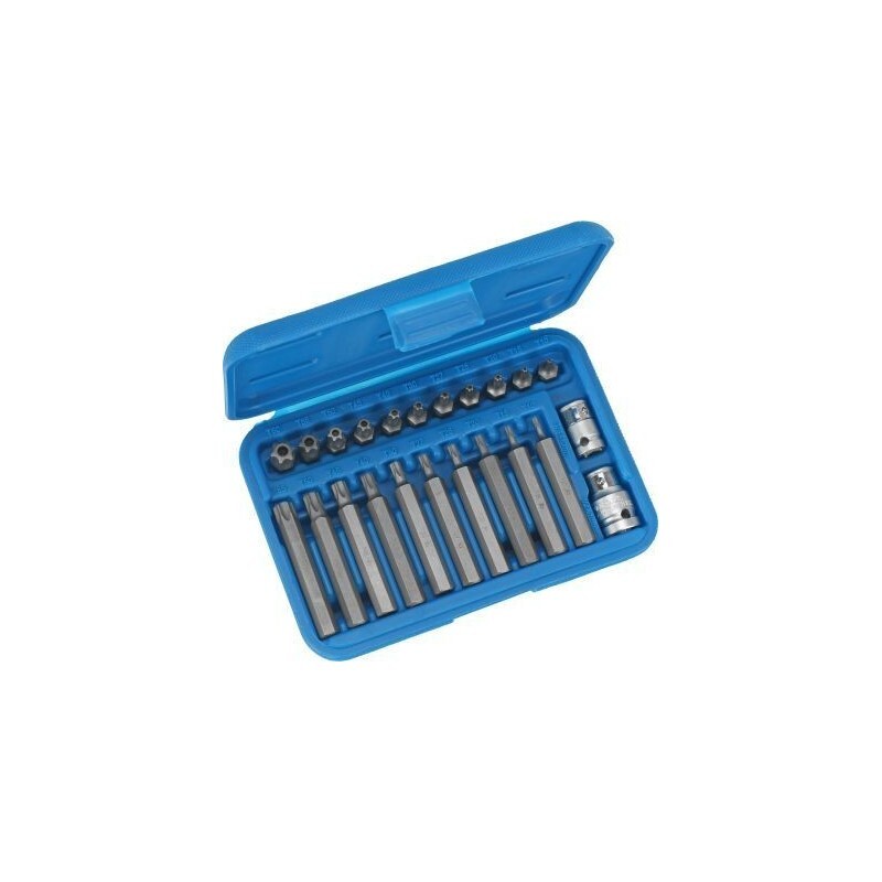 Condor Werkzeug 1011 Set Of 23 Torx Screwdriver Bits With Hole T10-T70