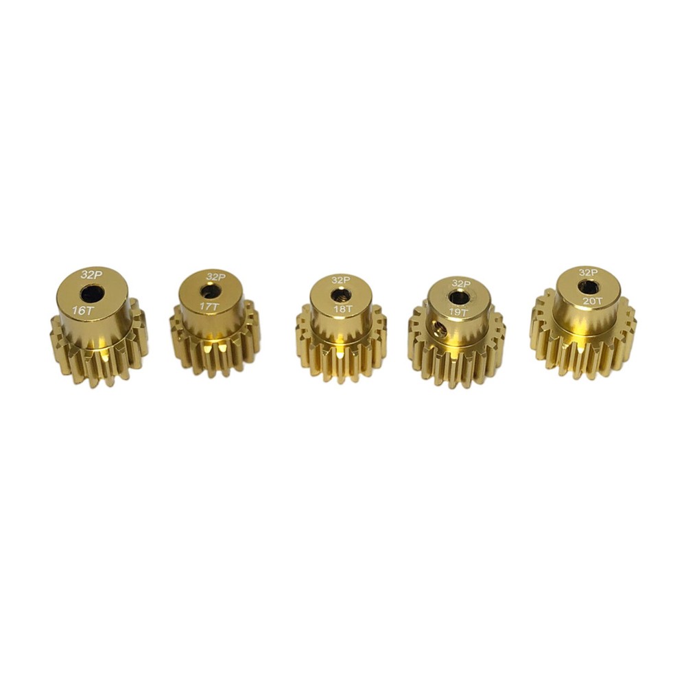 16T-20T 0.8M 32P 3.175mm Shaft Pinion Gears Motor Gear for 1/10 RC Car A