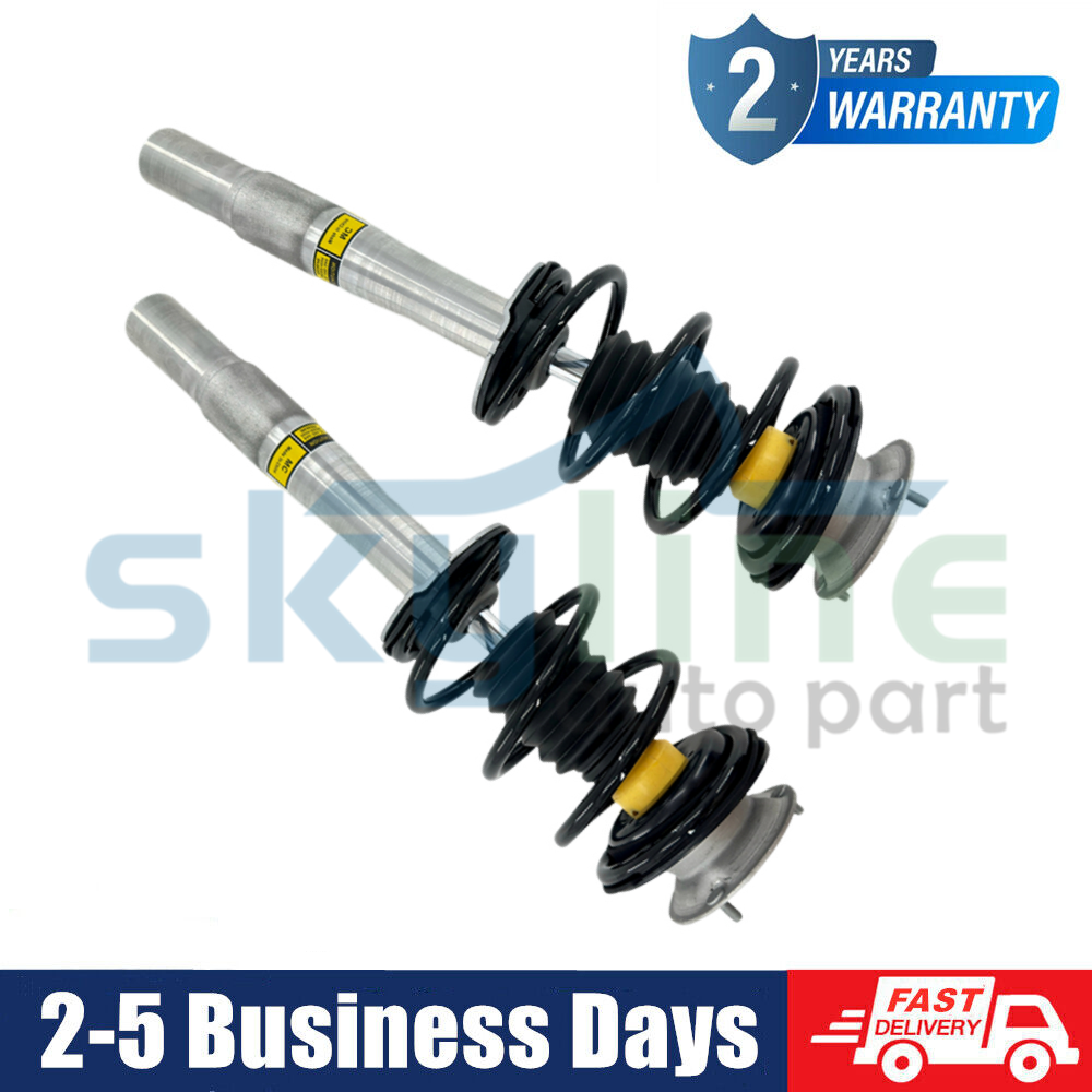 2x Front Shock Struts Assys Fit BMW E60 E61 525i 528i 535i 545i 550i 2WD 04-2010