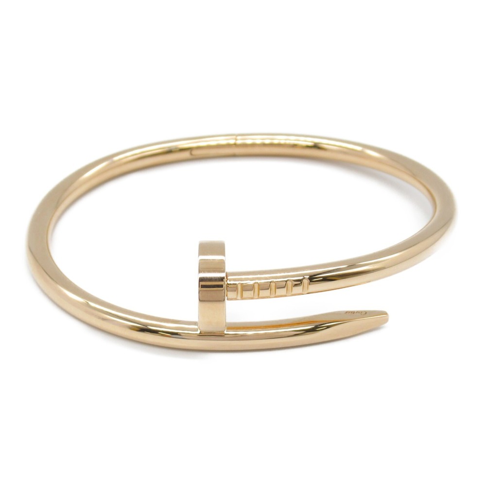 Cartier Juste un Clou Bracelet 18K Rose Gold Size 15 Pre-Owned