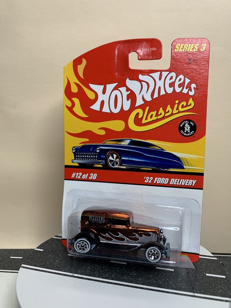 2007 Hot Wheels Classics Series 3 #12 32 Ford Sedan Delivery Orange Car