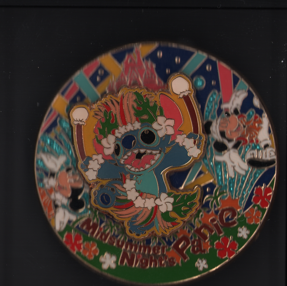 Disney Stitch Midsummer Night Panic Enamel Pin