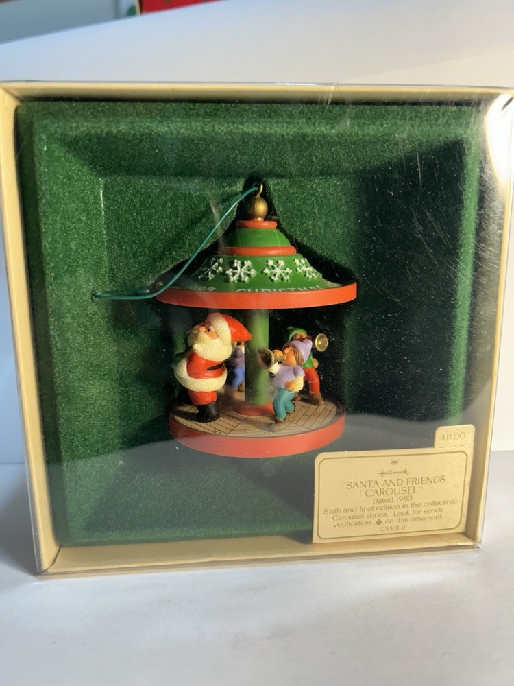 HALLMARK - 1983 Santa and Friends Courosel
