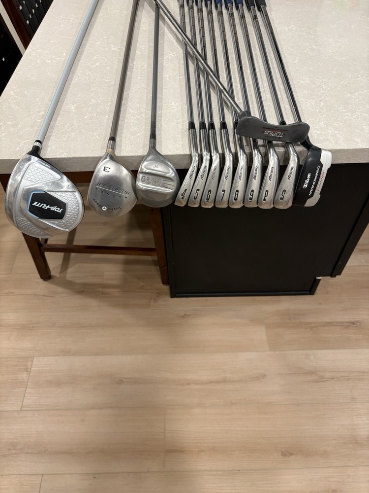 Ladies TaylorMade Mizuno Cobra Irons Driver Woods Complete Golf Club Set RH