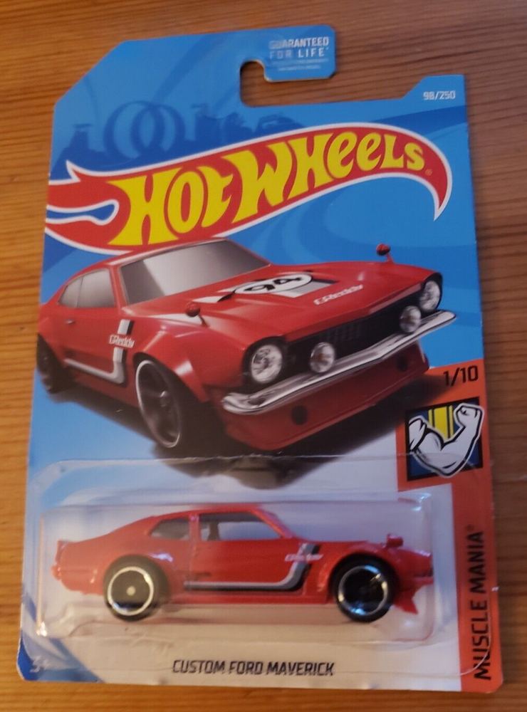 2019 Hot Wheels - Custom Ford Maverick - 1/10 - Muscle Mania - 98/250 - FYD05