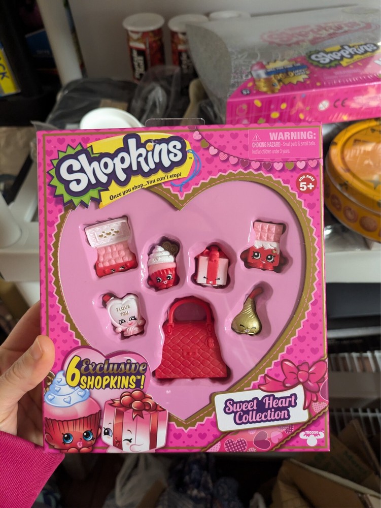 Shopkins Valentines Day Sweet Heart Collection 6 EXCLUSIVE SHOPKINS New In Box