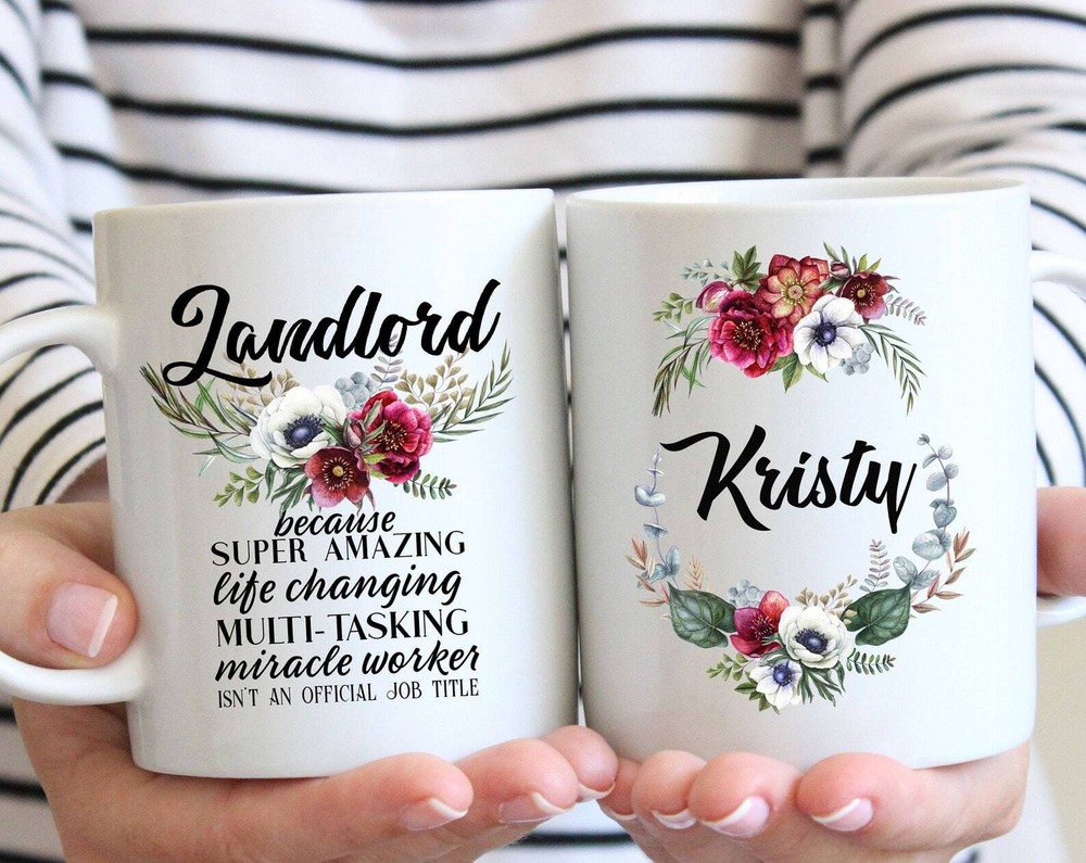 Personalized Landlord Gift For Women L Retirement Thank You Appreciation