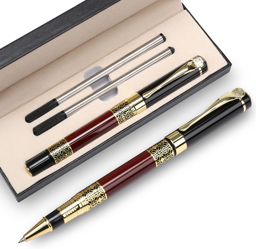 Luxury Ballpoint Pen Refill - Gift Set for Men & Women - Classy Office Pens