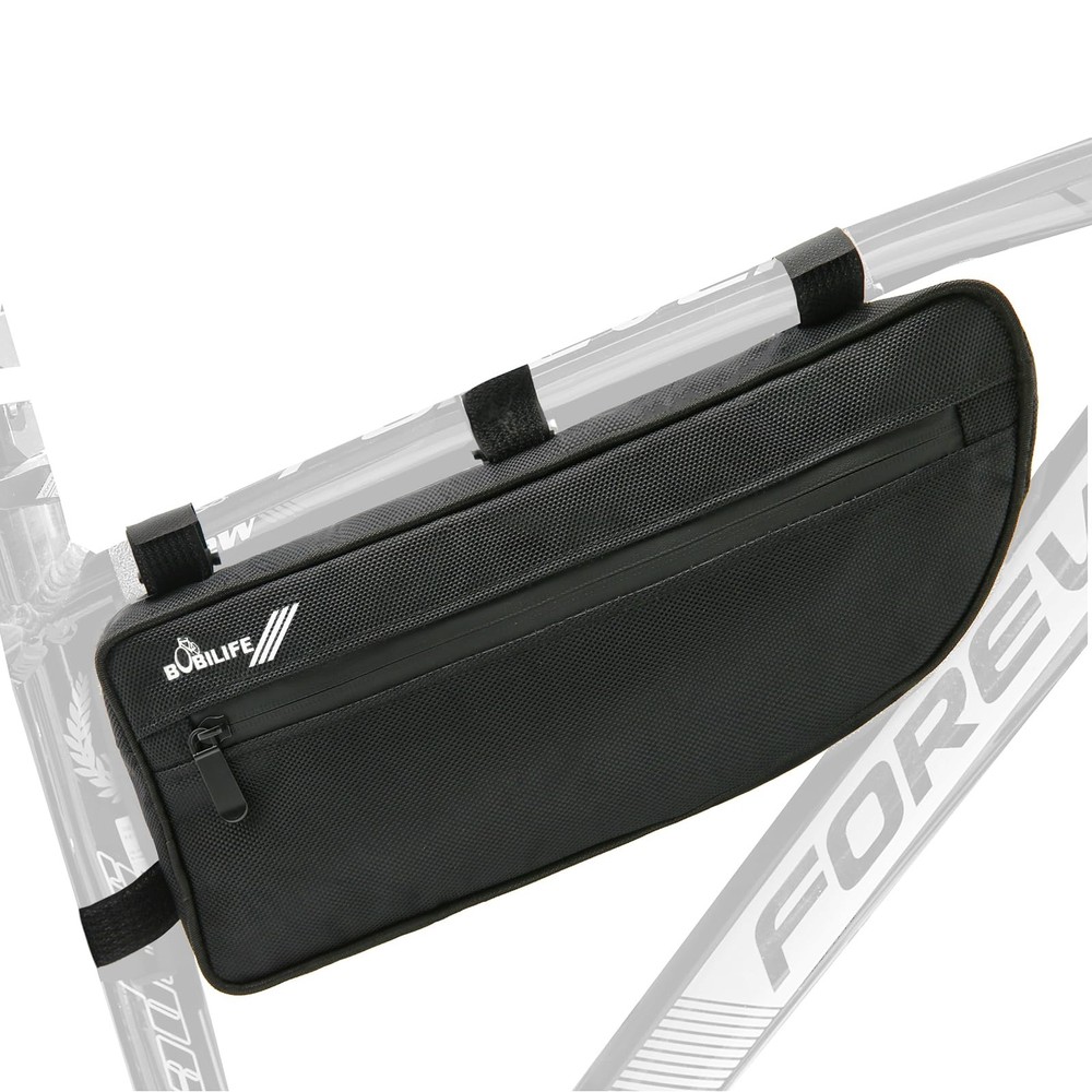 Large Waterproof Bicycle Triangle Frame Bag for Under Top Tube Storage
