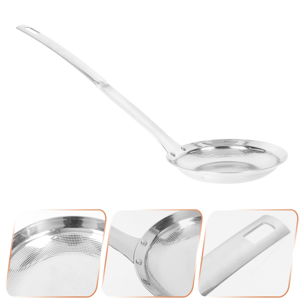 Sieve Fine Mesh Stainless Steel Food Strainer Filter Spoon