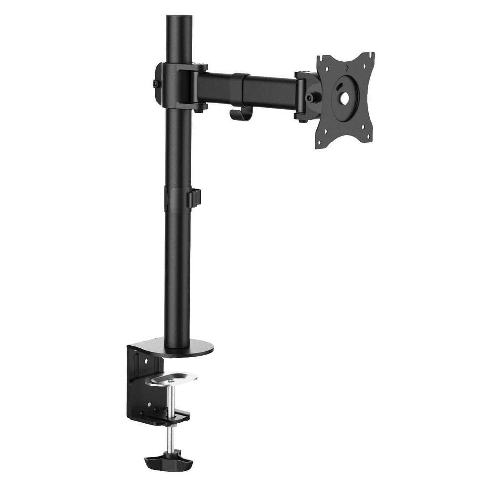 Single Monitor Fully Adjustable LED LCD TV Swivel Desk Mount 21 22 23 24 26 27