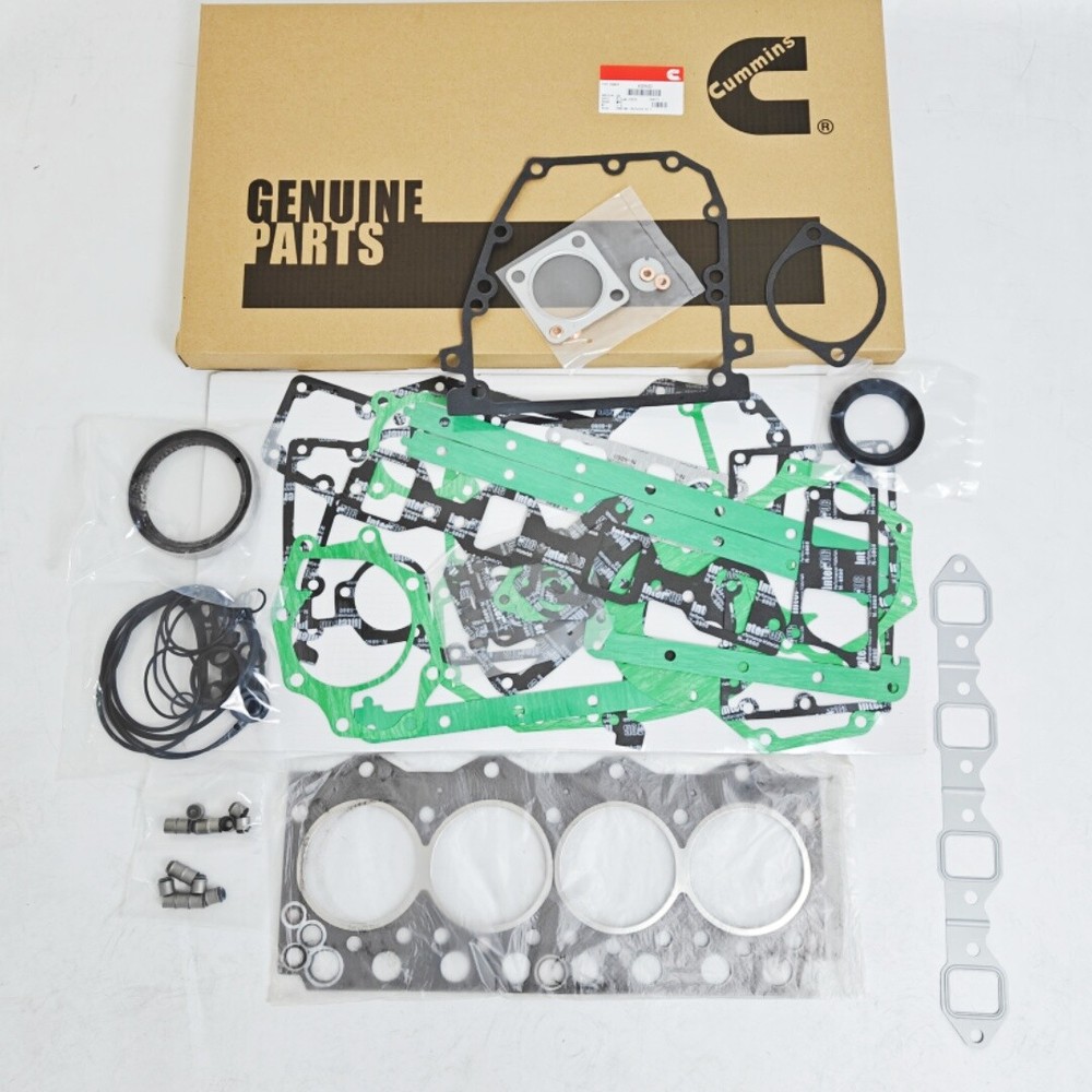 Cummins QSB 3.3 4 Valve Overhaul Gasket Kit Set 4309433 New OEM