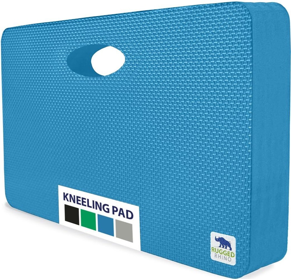 Soft Foam Kneeling Pad, Thick Knee Mat Resists Water, Durable Shock Absorbent...