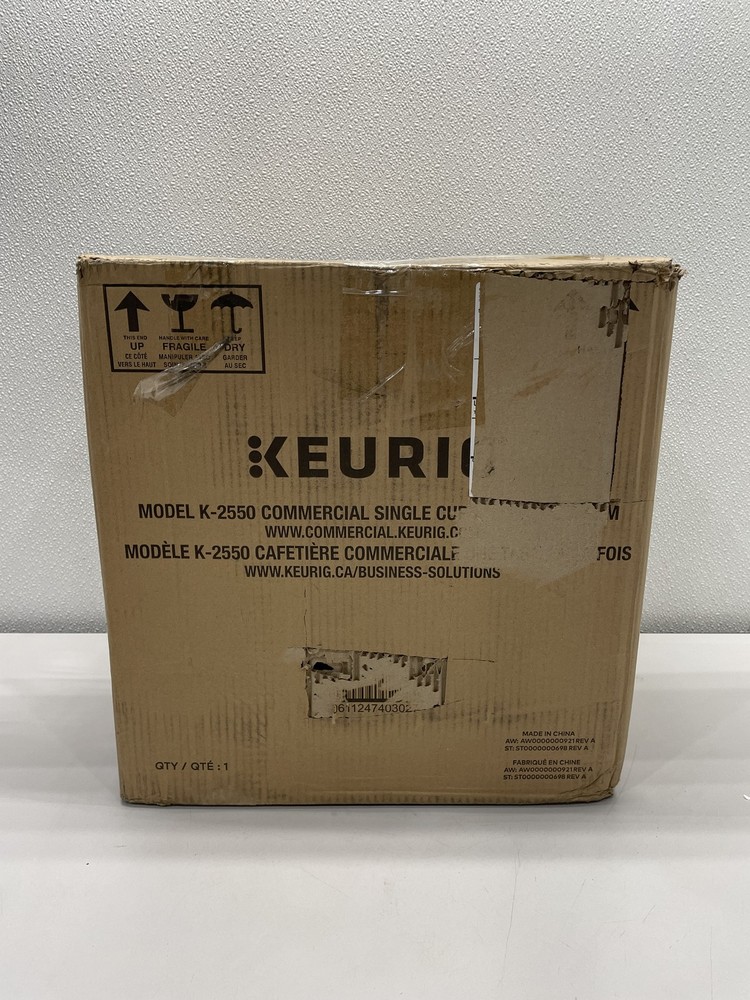 Keurig K2550 Commercial K-Cup Pod Coffee Brewing System Black