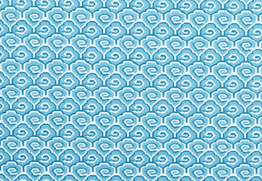 Harlequin Sora Indoor Outdoor Curtain Fabric 3m Indigo Cornflower