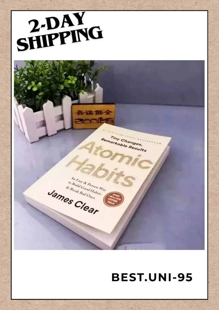 Atomic Habits An Easy and Proven Way to Build Good Habits, Self-Improvement -USA