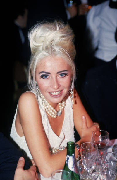 Wendy James of British pop group Transvision Vamp at 1991 Brit Awards Old Photo