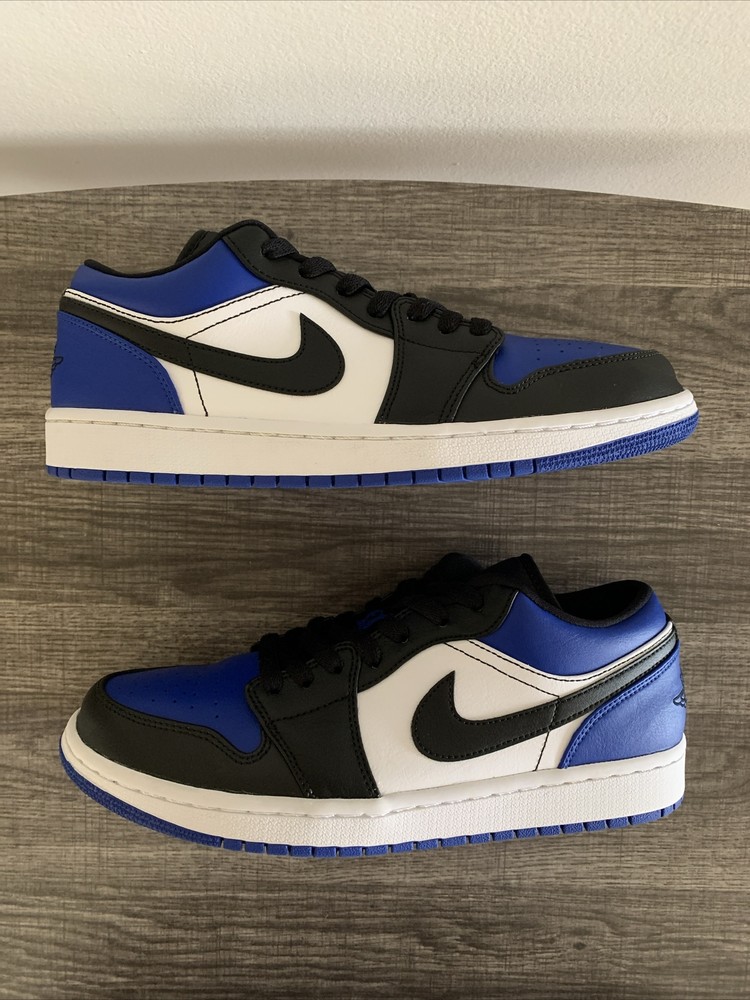 Size 9 - Nike Air Jordan 1 Retro Low Royal Toe 2019