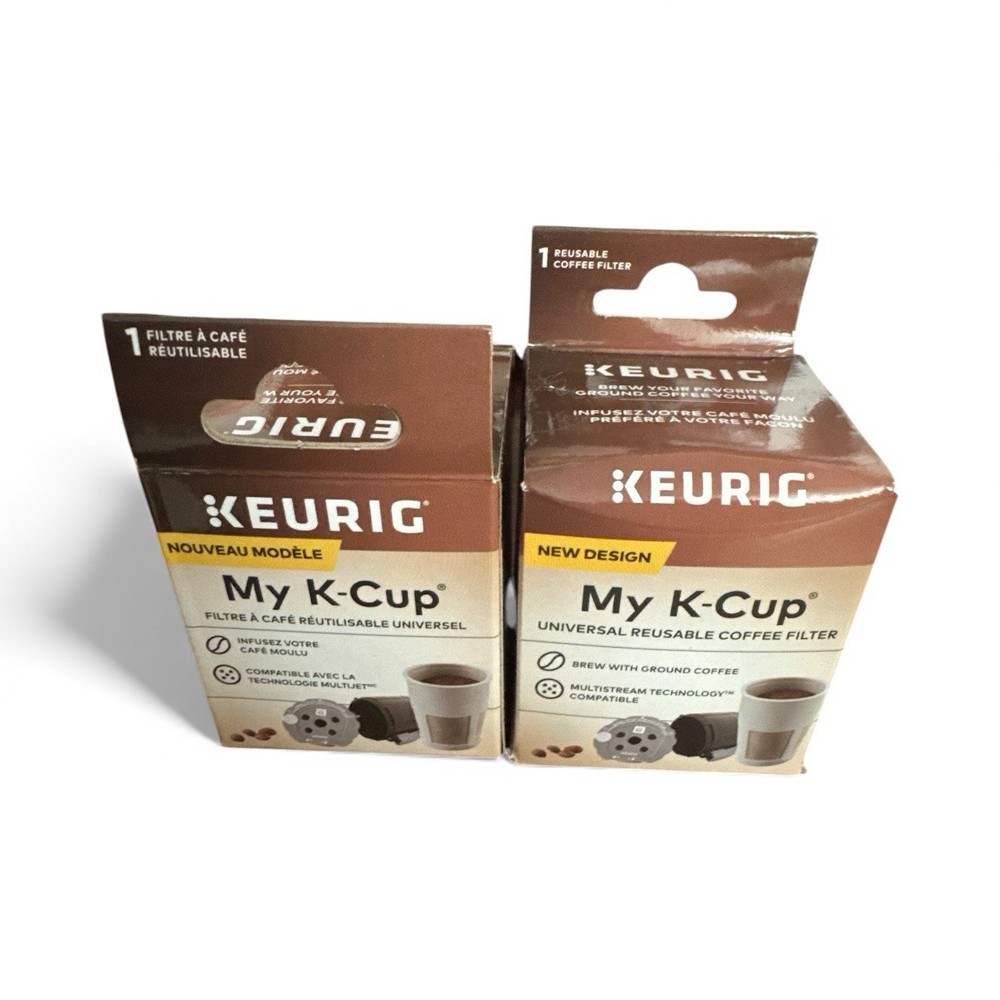 Genuine Keurig My K-Cup Universal Reusable Filter MultiStream Technology, 2Pack✅
