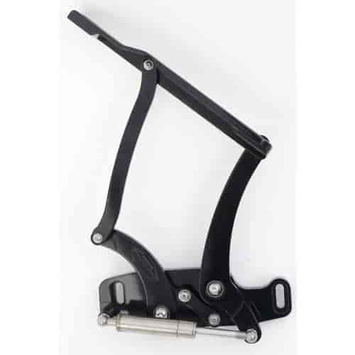 Eddie Motorsports MS149-56BK Billet Hood Hinges 1964 Chevy Chevelle Gloss Black