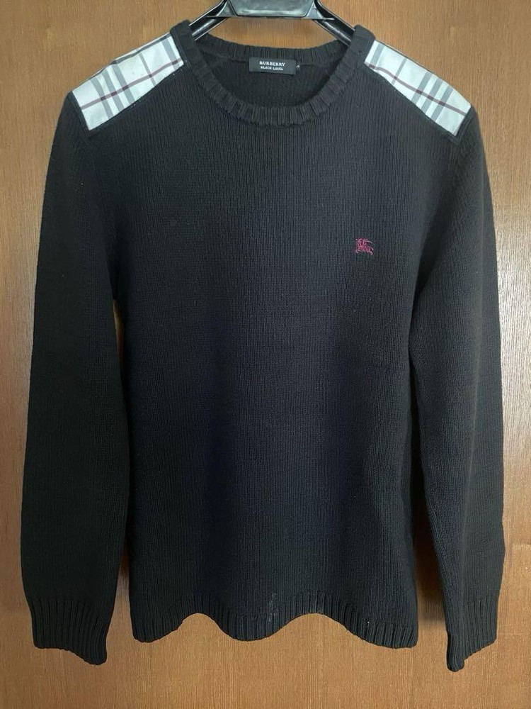 Burberry Black Label Knit sweater size 2 F/S from Japan