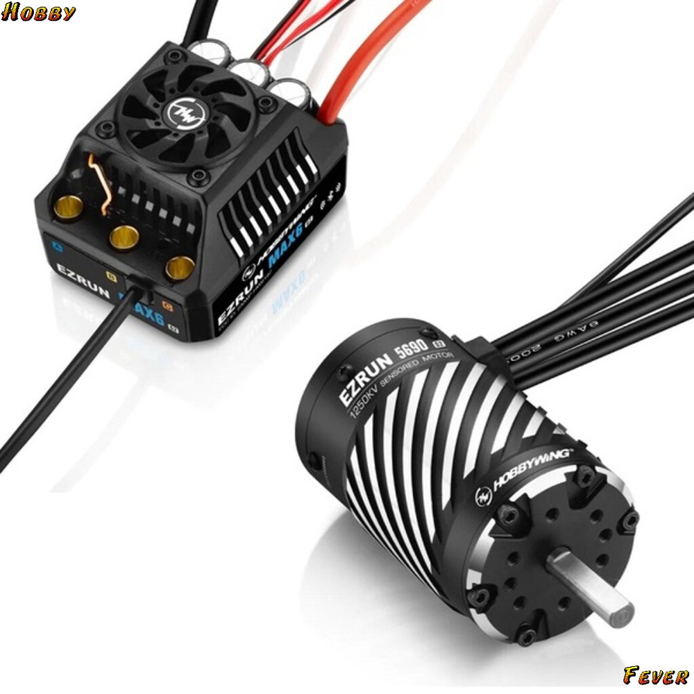 Hobbywing 38010804 Ezrun Max6 G2 5690sd 1250kv Motor Combo