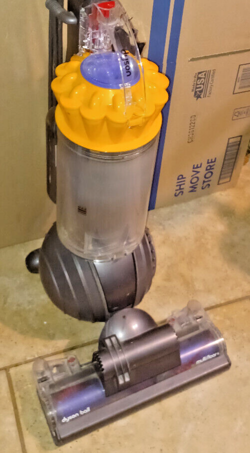 Dyson Ball Multi Floor Bagless Upright Vacuum Cleaner Yellow UP13