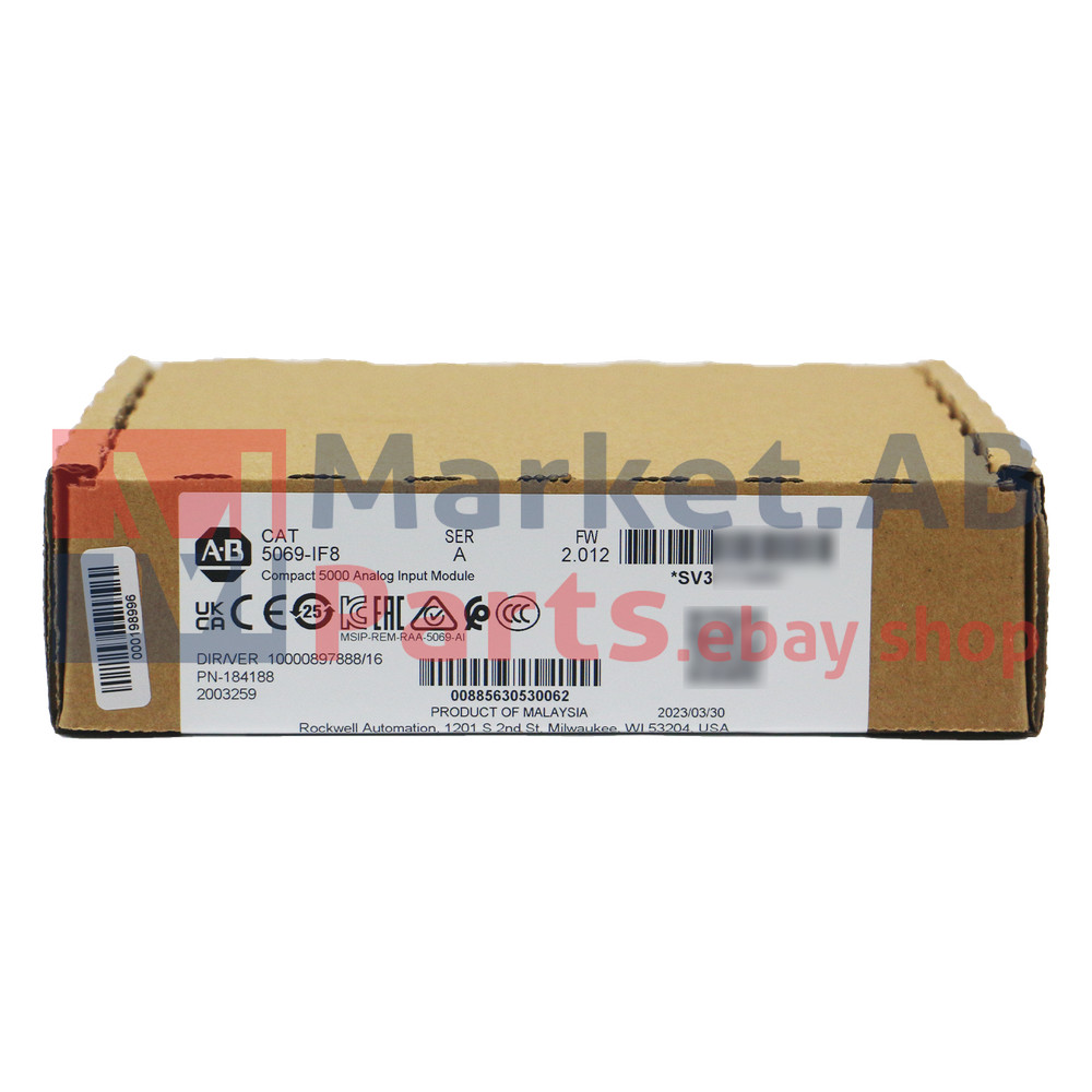 New Factory Sealed AB 5069-IF8 /A Compact 5000 Analog Input Module 5069IF8