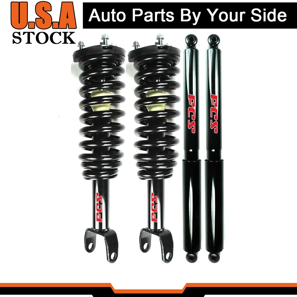 New OE Front Struts & Rear Shocks With Sway Bar For 2005-2009 Dodge Dakota 4WD