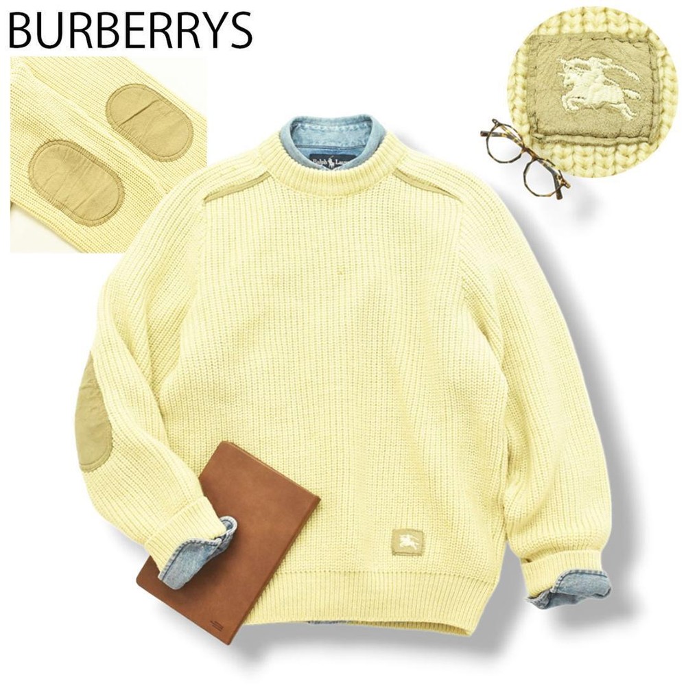 Burberry knit sweater Men's Fashion from Japan