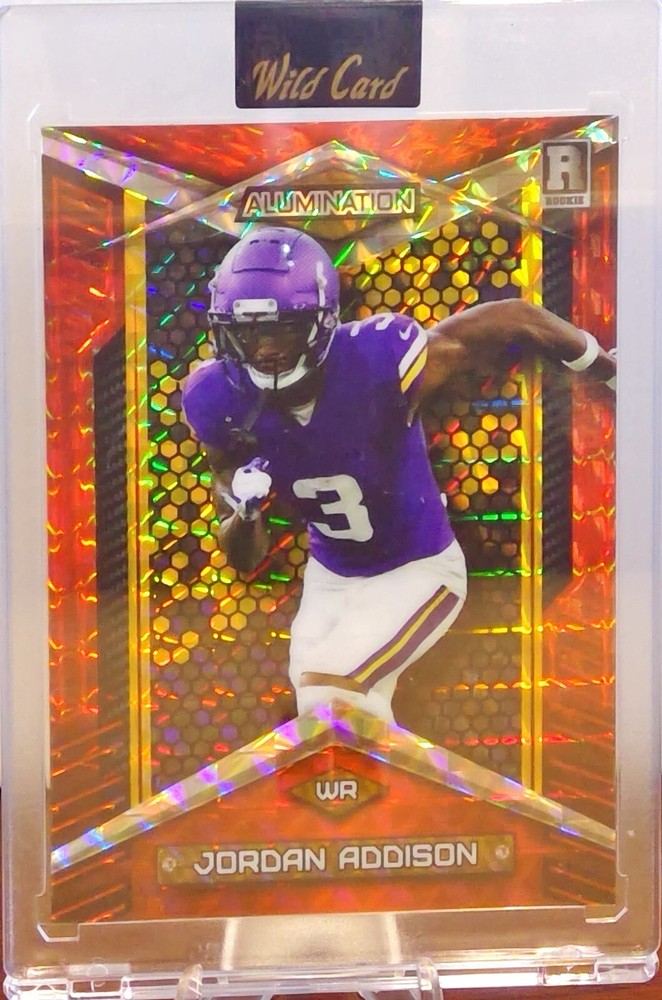 2023 Wild card Allumination Red Jordan Addison /10