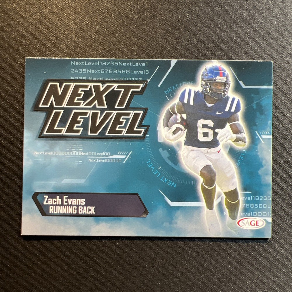 2023 Sage Low Series Football Next Level Zach Evans Mississippi #94 🏈🐷🏈