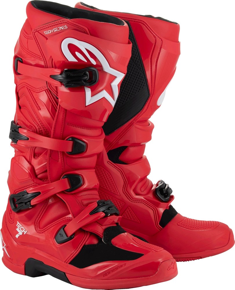 Tech 7 Boots Bright Red 12