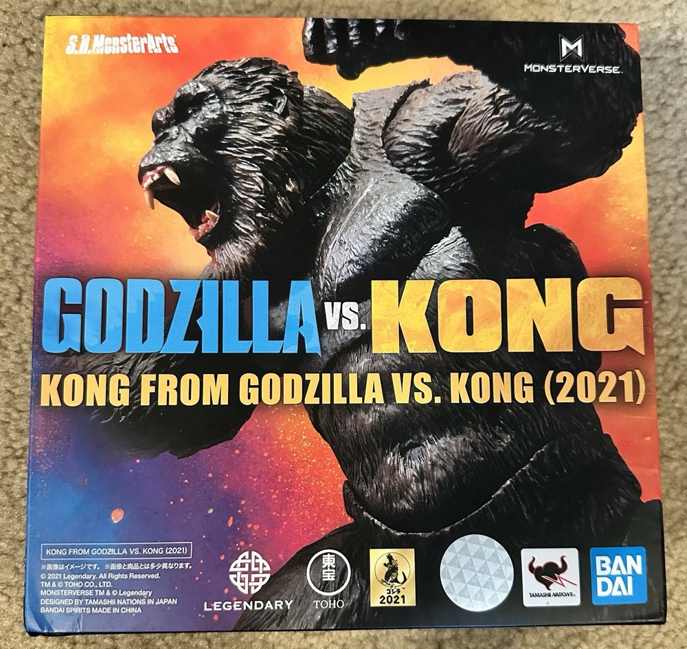S.H. MonsterArts Godzilla vs Kong King Kong Figure 2021