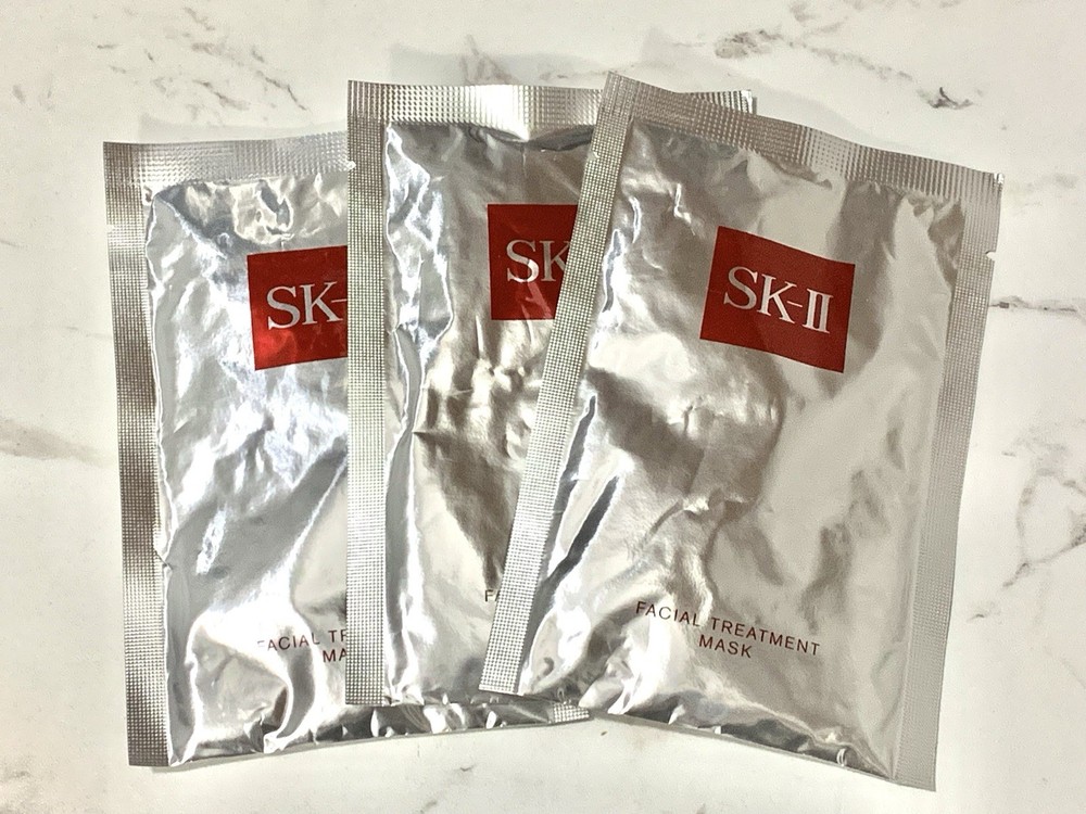 3X SK-II Facial Treatment Essence Mask for Radiance & Hydration #qq4