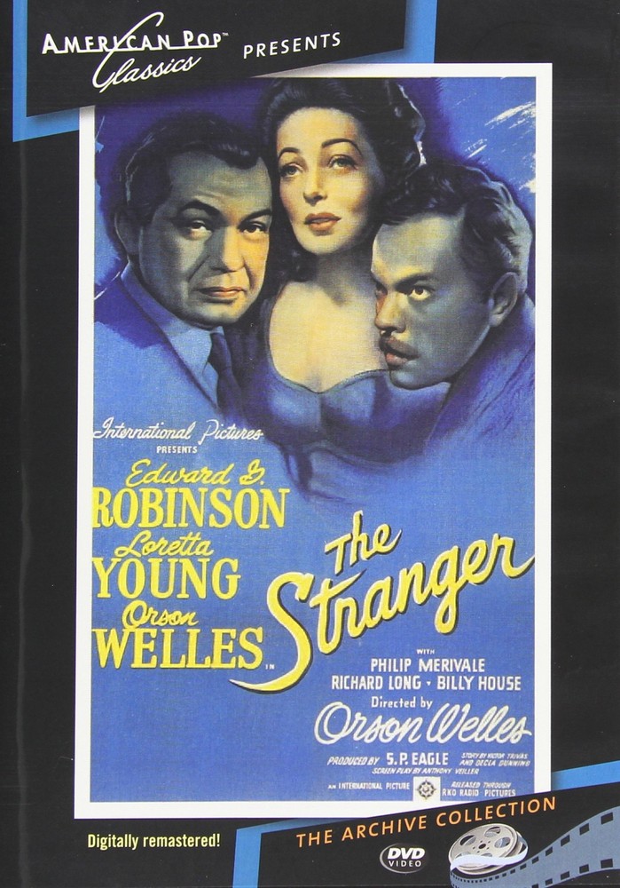 The Stranger (DVD) Loretta Young Orson Welles Richard Long Martha Wentworth