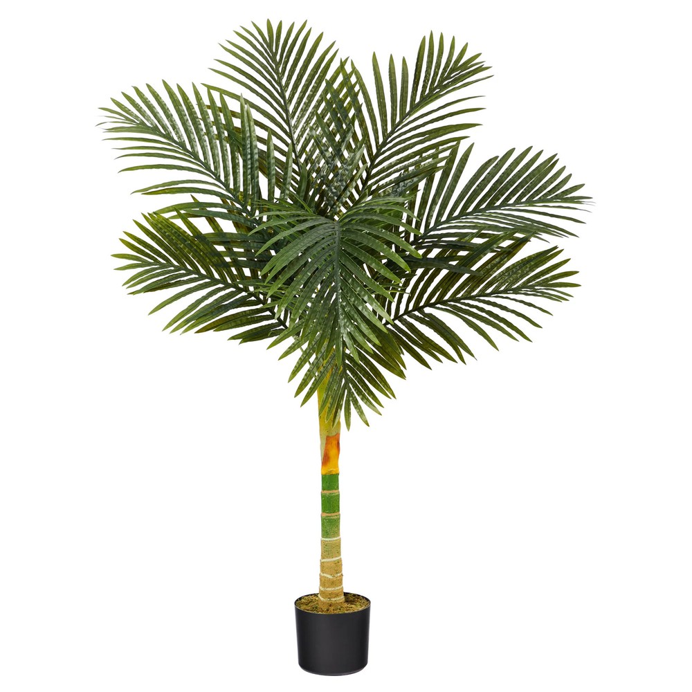 4' Golden Cane Artificial Palm Tree - 6