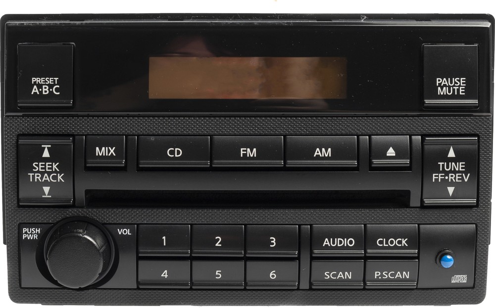 2005-2006 Nissan Altima AM FM Radio CD Player w Bluetooth Black Part 28185ZB10B