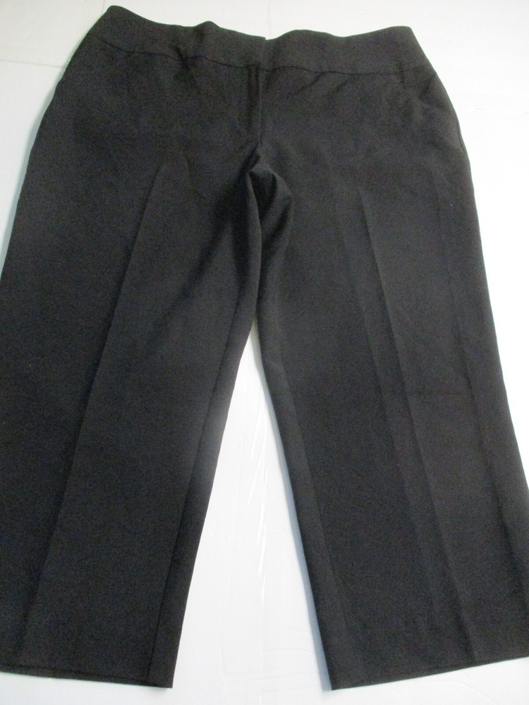 Womens nicole miller new york black pants sz 14