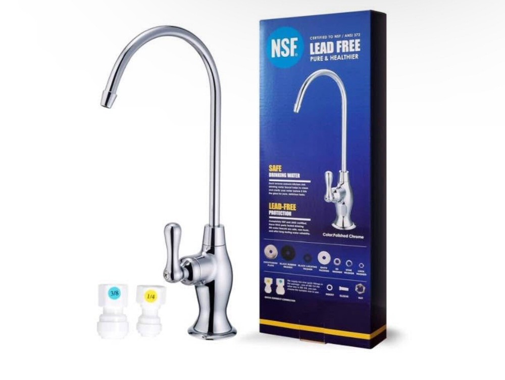 NSF Certification Water Filtration Reverse Osmosis Faucet (Polished Chrome)