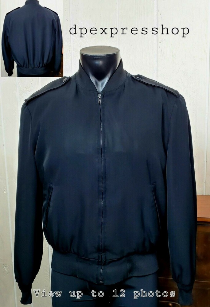 USN US Navy Neptune Ribbed Collar Jacket Men's Sz 42 R *NOTE* No Size Tag*