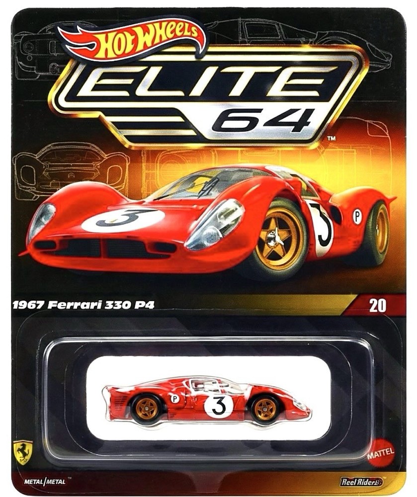 Hot Wheels Rlc Elite 64 1967 Ferrari 330 P4