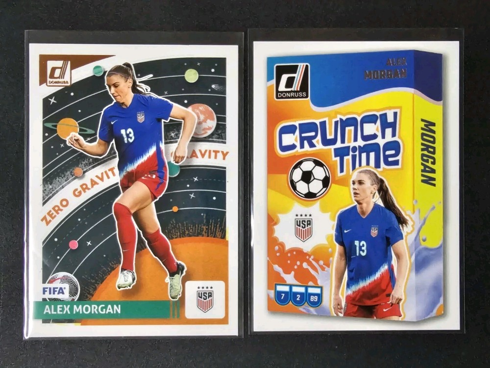 2024-25 Donruss Soccer Zero Gravity #10 - Crunch Time #16 Alex Morgan - USA