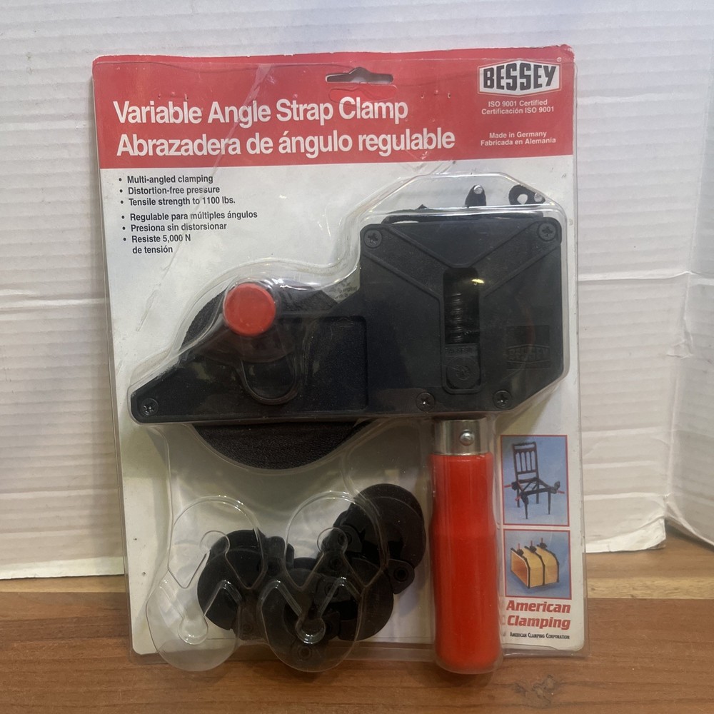 Bessey 23ft Adjustable Angle Strap Clamp for Any Shape