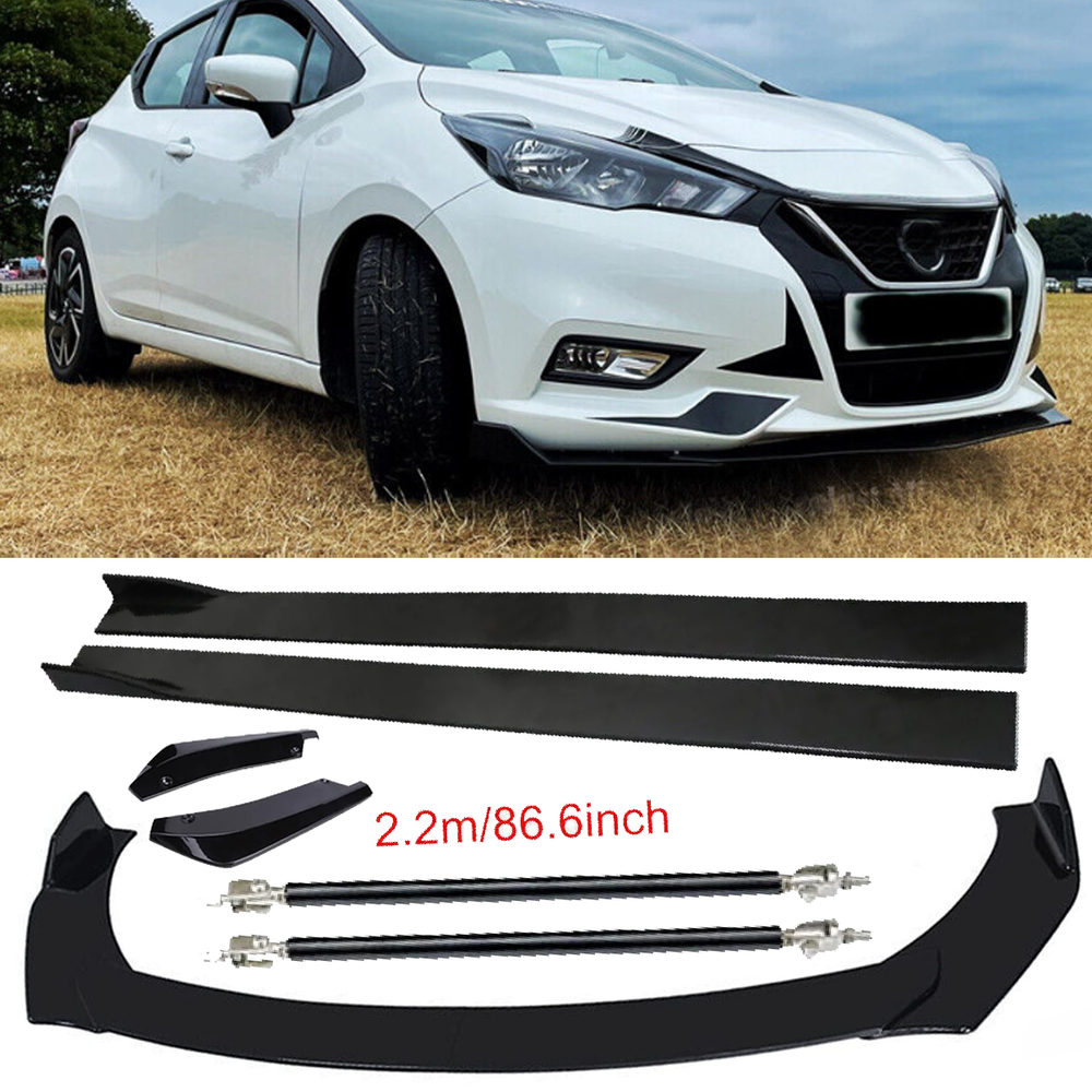 Front Rear Bumper Lip Splitter Spoiler87