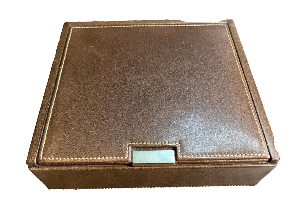 Coach Leather Valet Box Handmade Spain Excellent Condition  