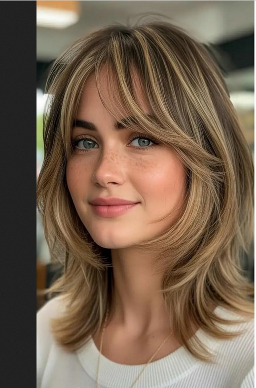 Brown Blonde Highlight Straight 100% Human Hair 13x4 Lace Front Wigs